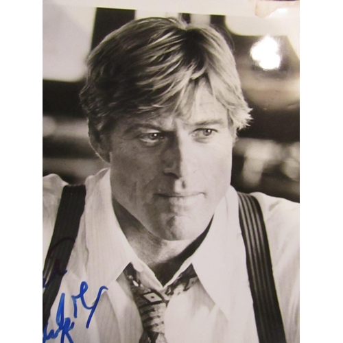 590 - Film Still The Natural Starring Robert Redford Signed Approximately 27 Inches High x 26 Inches Wide