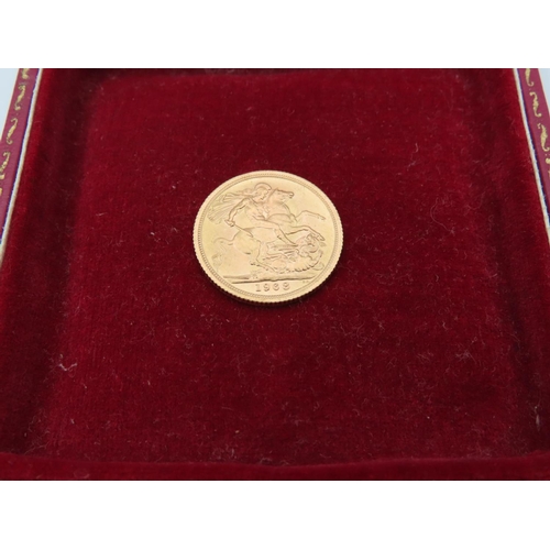 745 - Full Gold Sovereign Dated 1968