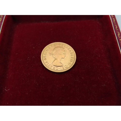 745 - Full Gold Sovereign Dated 1968