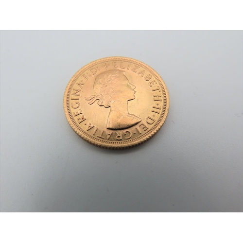 745 - Full Gold Sovereign Dated 1968