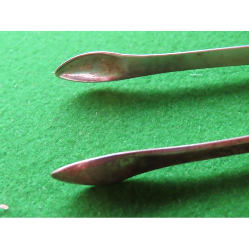 753 - Two Pairs of Victorian Solid Silver Sugar Tongs