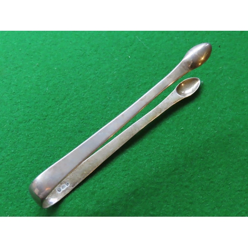 753 - Two Pairs of Victorian Solid Silver Sugar Tongs