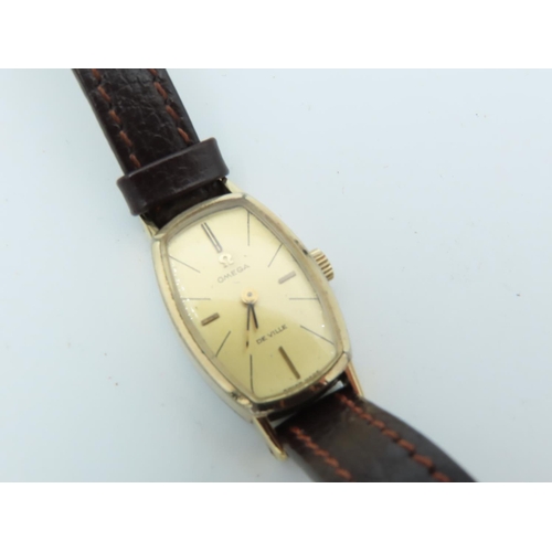 788 - Omega Deville Ladies Wristwatch Working Order