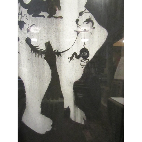 8 - Alice Maher Night Garden Series Charcoal on Paper Heavily Worked Approximately 6ft High x 4ft Wide E... 