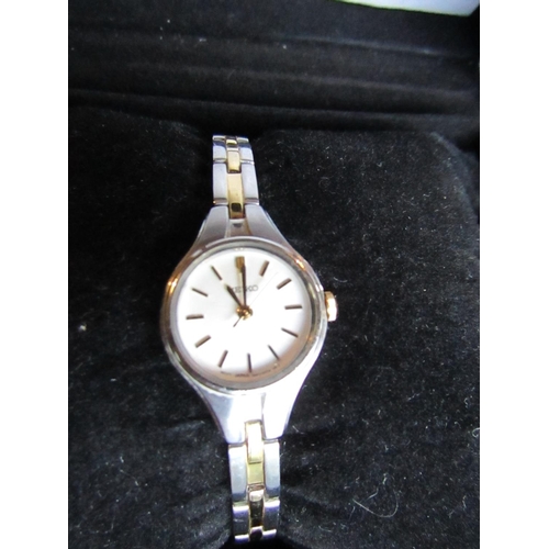 888 - Ladies Seiko Watch with Original Papers, Box and Receipt