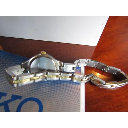 888 - Ladies Seiko Watch with Original Papers, Box and Receipt