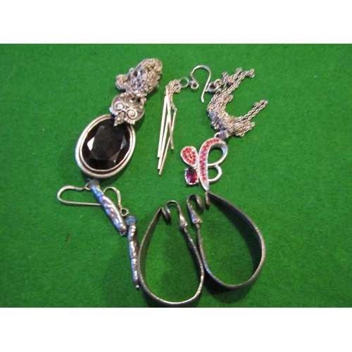 905 - Various Silver Mounted Ladies Jewellery including Necklace and Pendants etc