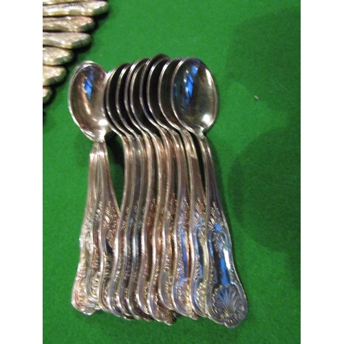 912 - Various Silver Plated Tableware Quantity As Photographed