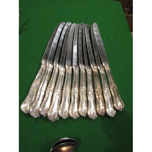 912 - Various Silver Plated Tableware Quantity As Photographed