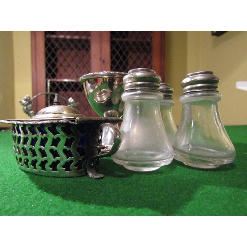 916 - Various Silver Plated Ware including Cruet Quantity As Photographed