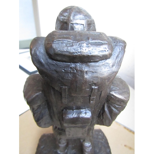 985 - Army Presentation Sculpture Irish Approximately 13 Inches High