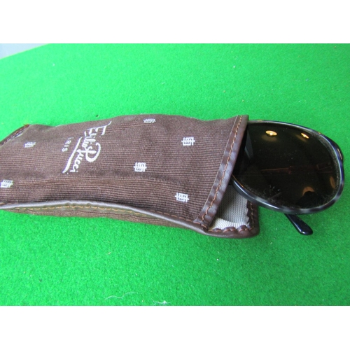 140 - Pair of Dunhill Vintage Sunglasses with Makers Mark and Original Dunhill Carry Pouch Purchased New b... 