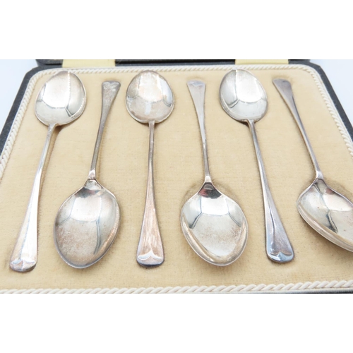 167 - Set of Six Solid Silver Teaspoons Hallmarked Robert Pringle & Sons Dated 1922 Contained within Origi... 