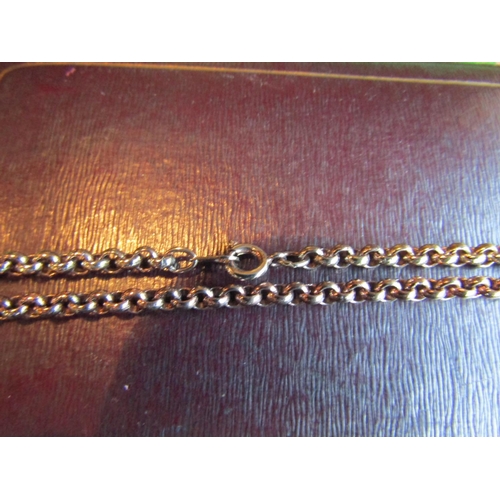 481 - Four Stone Pendant Seal on Gold Chain