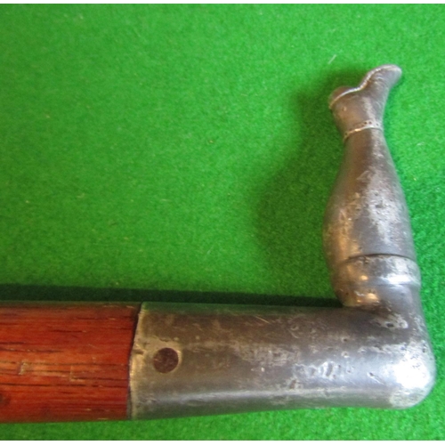 491 - Leg Form Walking Stick Good Original Condition Approximately 36 Inches High