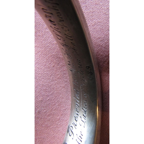 493 - Unusual Antique Solid Silver Handle Ladies Silk Covered Parasol Good Original Condition with Engrave... 