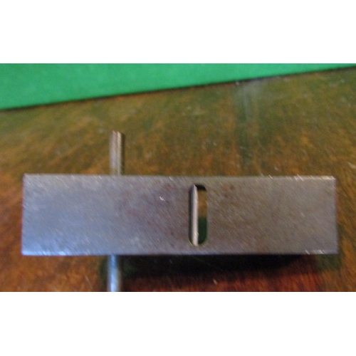 495 - Bronze Apprentice Woodworkers Plane of Neat Size Approximately 3 Inches Wide Good Original Condition