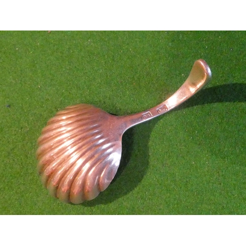 520 - Solid Silver Babies Spoon and Solid Silver Port Decanter Label with Silver Chain
