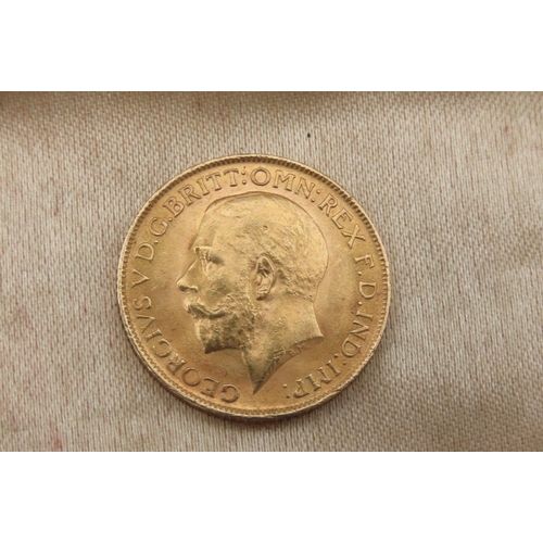 68 - Full Gold Sovereign Coin Dated 1912