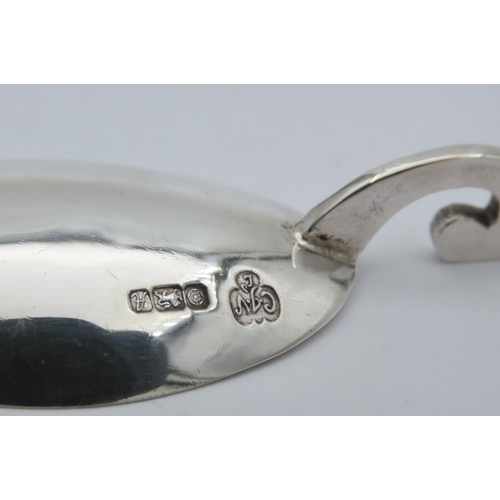 94 - Solid Silver Roman Motif Spoon with Original Box and Descriptive Paper Hallmarked