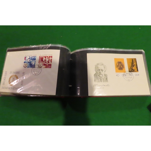 1052 - Three Albums Various First Day Covers Large Quantity Contained within