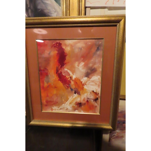 1053 - Basil Blackshaw Two Framed Fine Art Prints Largest Approximately 15 Inches High x 12 Inches Wide