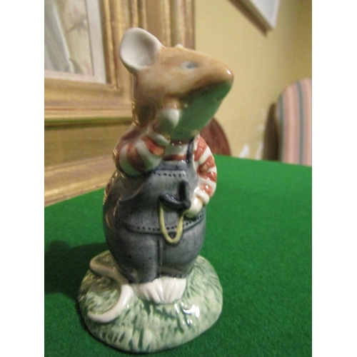 1077 - Royal Doulton Fine Porcelain Figure Wilfred Toadflax Approximately 3 Inches High Good Original Condi... 