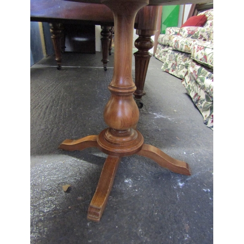 1093 - Another Figured Mahogany Circular Form Table Approximately 32 Inches Diameter x 30 Inches High Origi... 