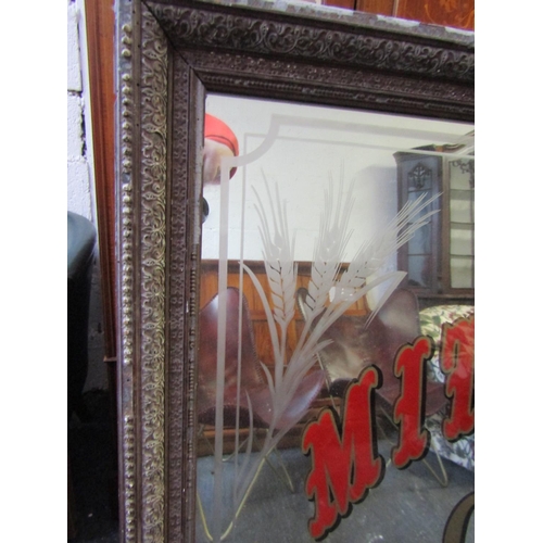 1099 - Mitchells Old Irish Whiskey Pub Mirror Of Large Size Approximately 4ft High x 3ft Wide