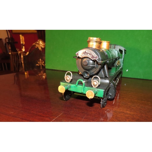 1156 - Collectable Train Great Western Railway Painted Metal Approximately 10 Inches Wide