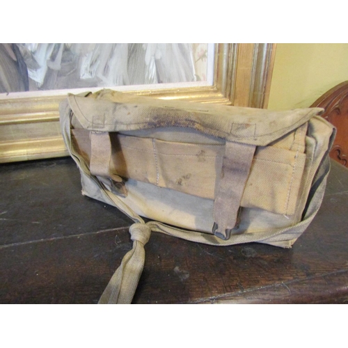 1182 - World War II Medical Kit Complete with Various Contents Rare Survivor Approximately 14 Inches Wide