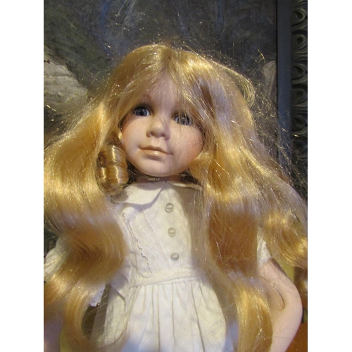 1194 - Porcelain Head Doll Approximately 24 Inches High