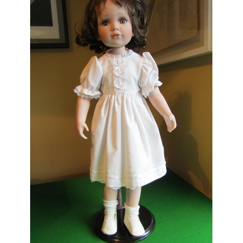 1199 - Porcelain Head Doll Approximately 24 Inches High