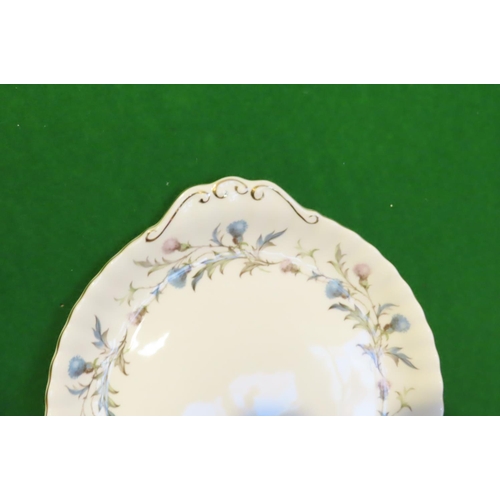 1245 - Fine Bone Porcelain Tea Set with Floral Motif Decoration Good Original Condition Quantity As Photogr... 