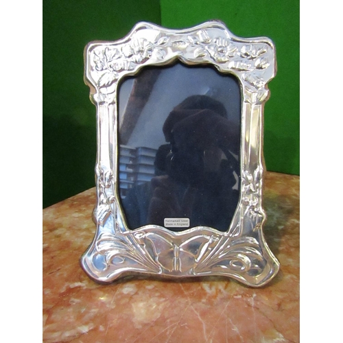 125 - Pair of Solid Silver Mounted Photograph Frames Each Approximately 8 Inches High x 5 Inches Wide