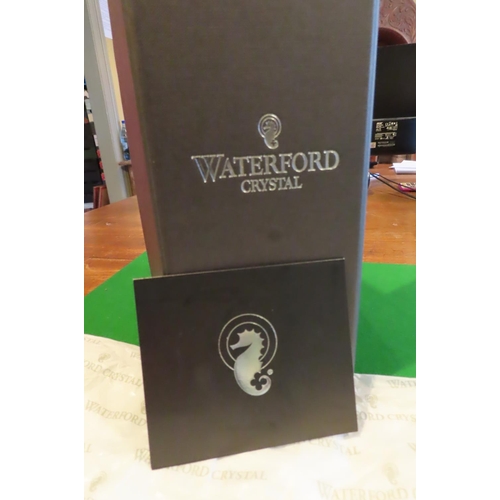 1252 - Waterford Crystal Good Original Condition Purchased New by the Vendor Original Packaging and Label