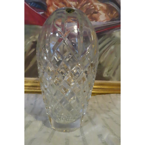 1258 - Waterford Crystal Good Original Condition Purchased New by the Vendor Original Packaging and Label