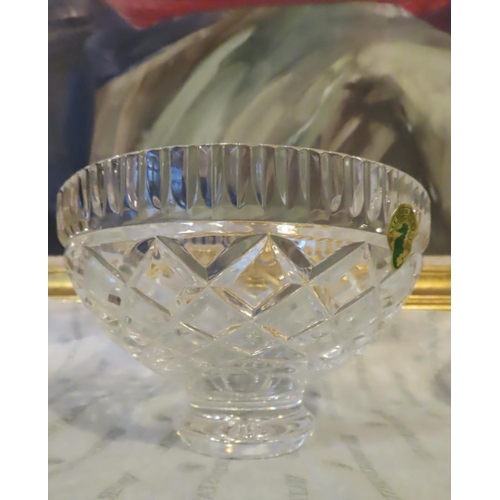 1262 - Waterford Crystal Good Original Condition Purchased New by the Vendor Original Packaging and Label