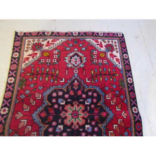 158 - Persian Pure Wool Rug Approximately 5ft Long x 3ft 8 Inches Wide