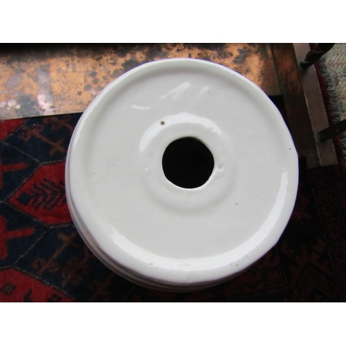 182 - Black and White Scotch Whiskey Porcelain Barrel