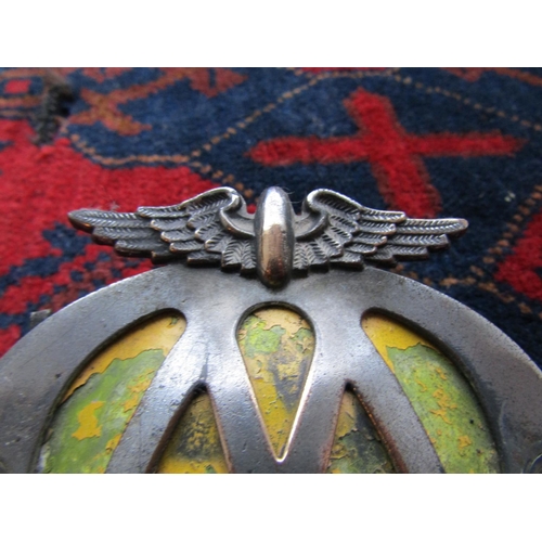 189 - Two Old AA Automobile Badges and Morris Badge