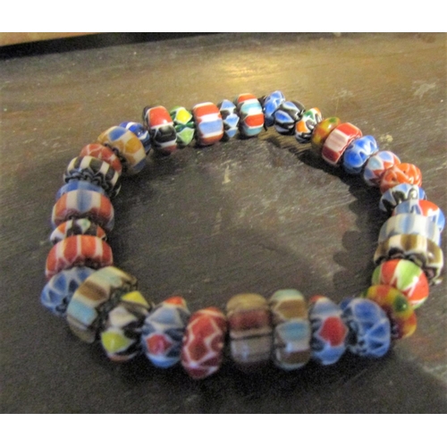 820 - Vintage Ladies Tibetan Bead Bracelet