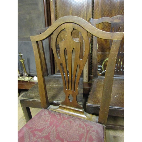 86 - Pair of Regency Side Chairs with Another Three in Lot Restoration Required