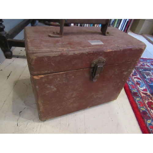 924 - Old Brassbound Measuring Instrument with Carry Case