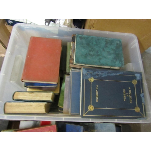 926 - Two Boxes Various Antiquarian Volumes Quantity As Photographed