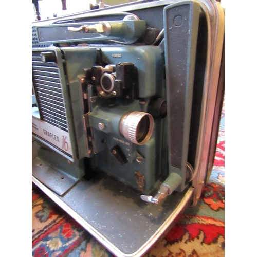 939 - Vintage Film Projector with Original Carry Case Electrified Working Order