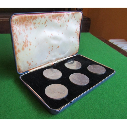 957 - Five Old Solid Silver Coins Contained within Original Presentation Case and Collection of Various Ol... 