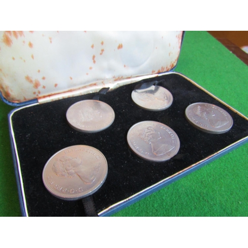 957 - Five Old Solid Silver Coins Contained within Original Presentation Case and Collection of Various Ol... 