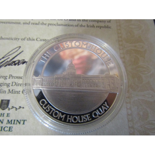 964 - Custom House Limited Edition Commemorative Coin with Certificate of Authenticity Mint Condition