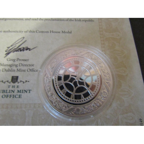 964 - Custom House Limited Edition Commemorative Coin with Certificate of Authenticity Mint Condition